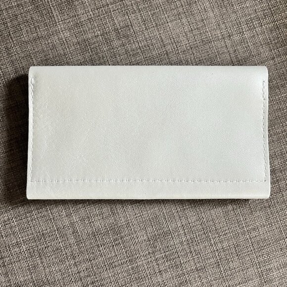 Portland Leather Rancher wallet in PEARL *brand new* - Picture 2 of 5